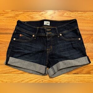 HUDSON Women's Croxley Mid Rise, Cuffed, Jean Short - Size 26